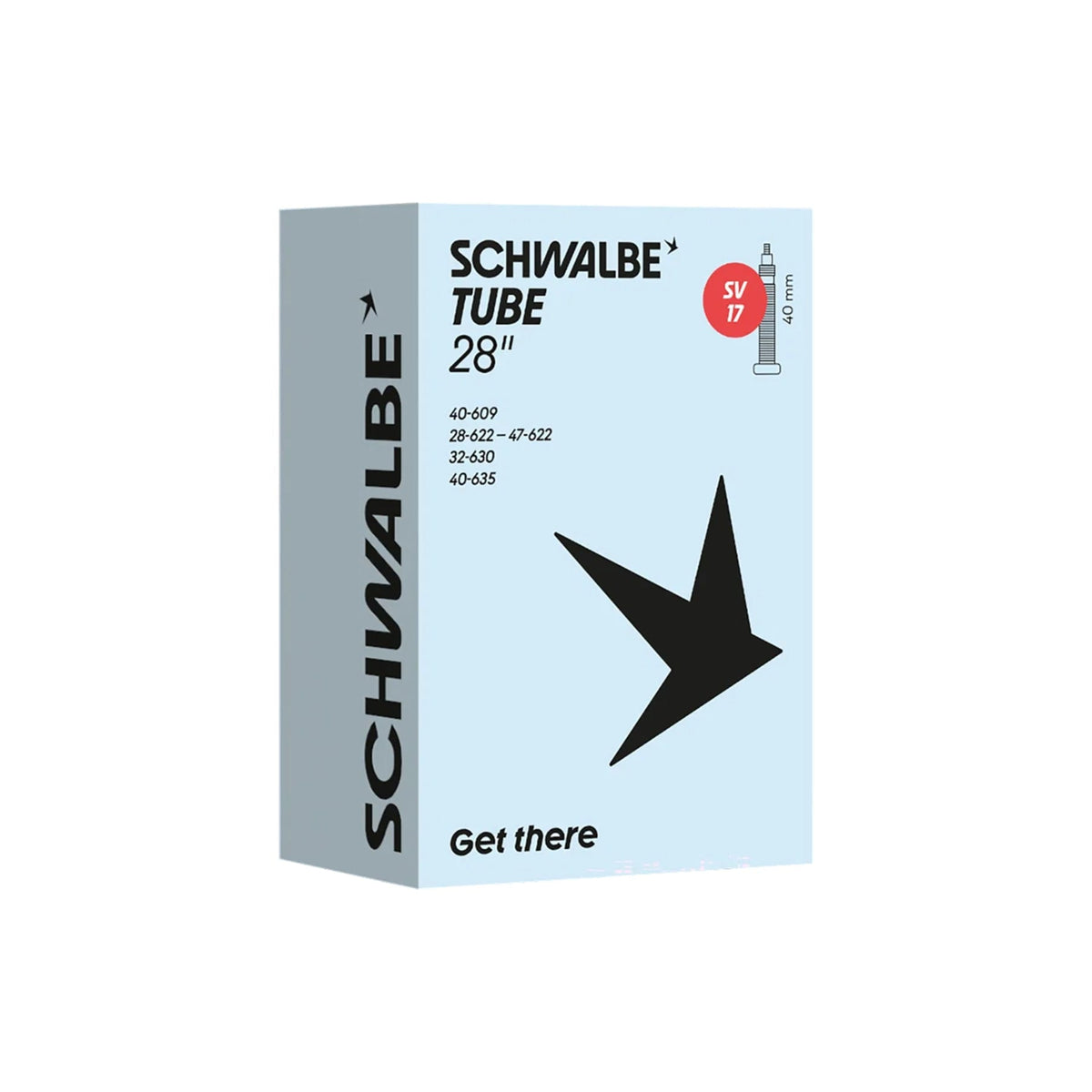 Schwalbe Inner Tube - No. 17 | 28" - 28/47-622/635 | SV 40mm